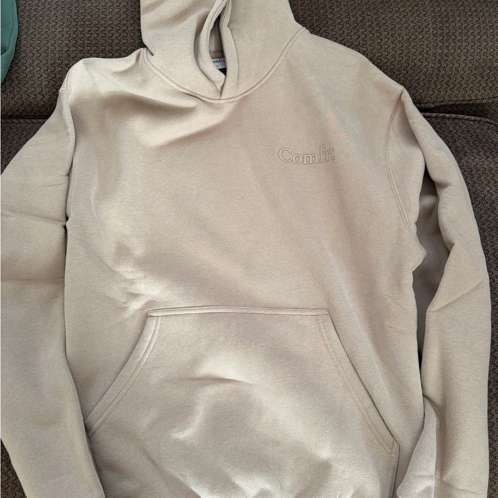 Comfrt Beige Hoodie